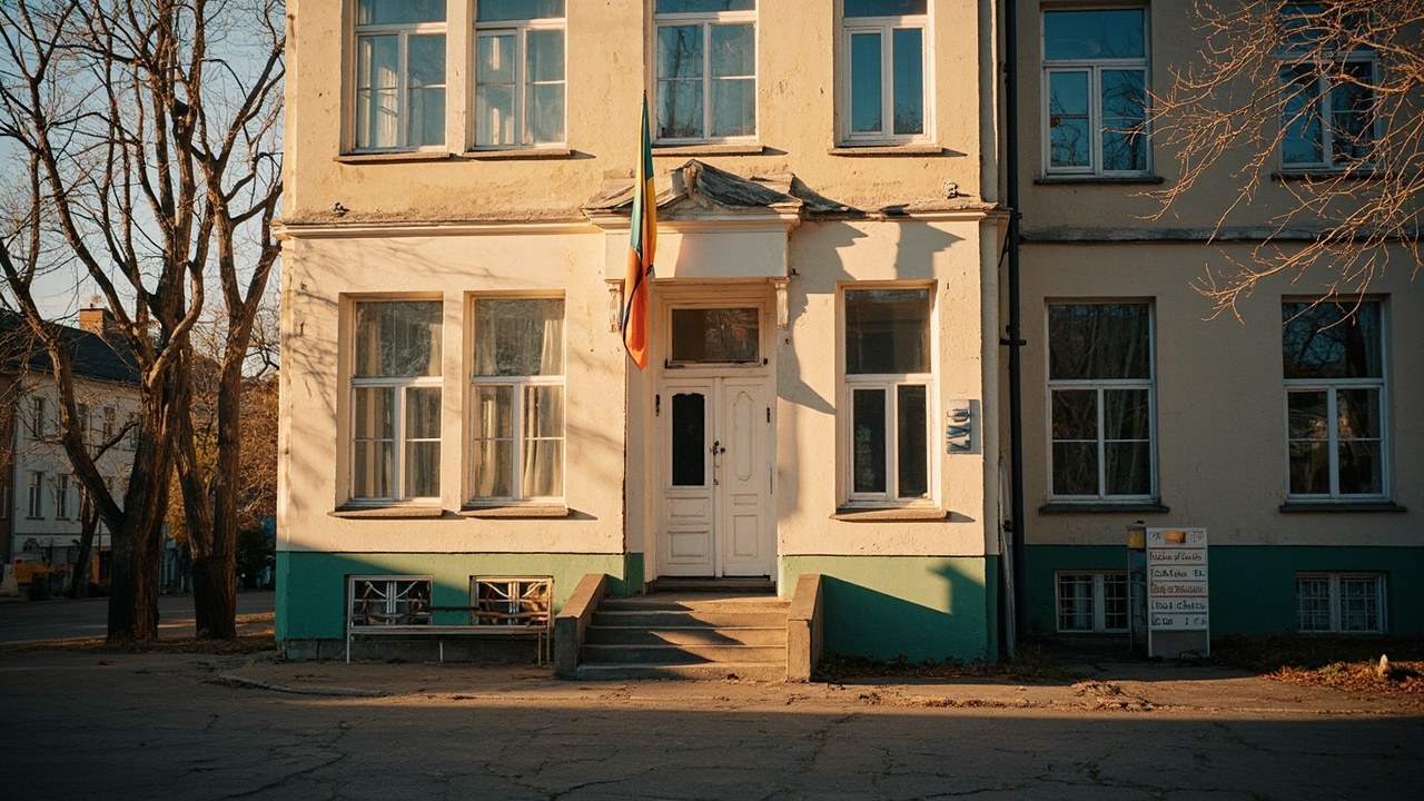 Гадяцька міська рада — будівля міськради в центрі міста