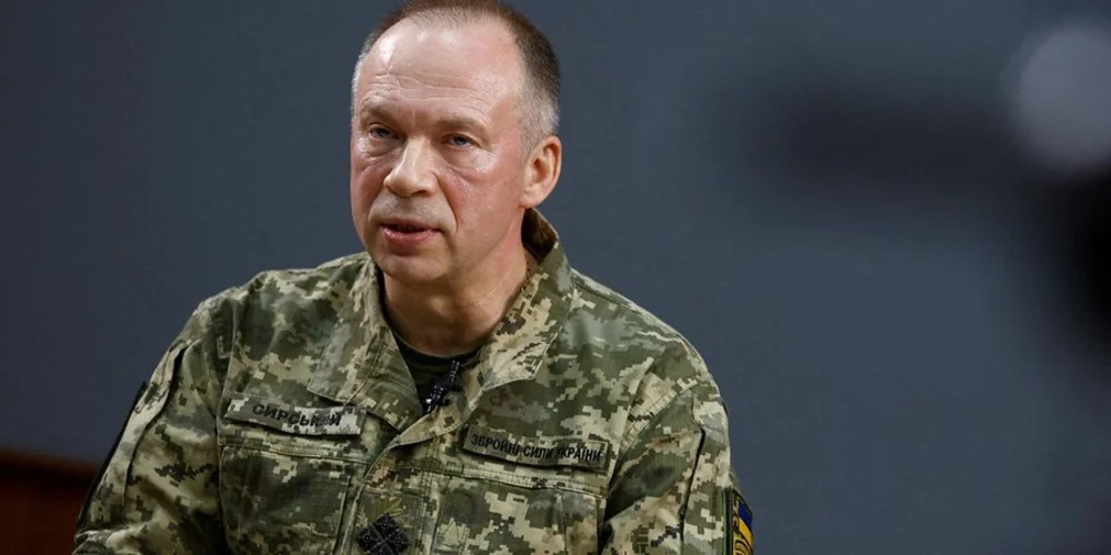 Головнокомандувач ЗСУ Олександр Сирський під час робочої наради