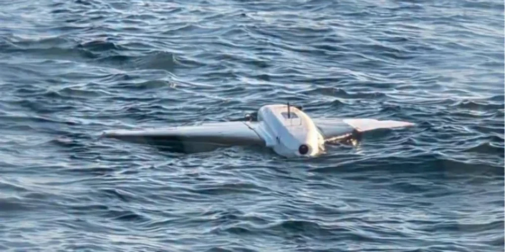 Район газового проєкту Neptun Deep у Чорному морі, де румунські військові провели контрольований підрив двох дронів типу