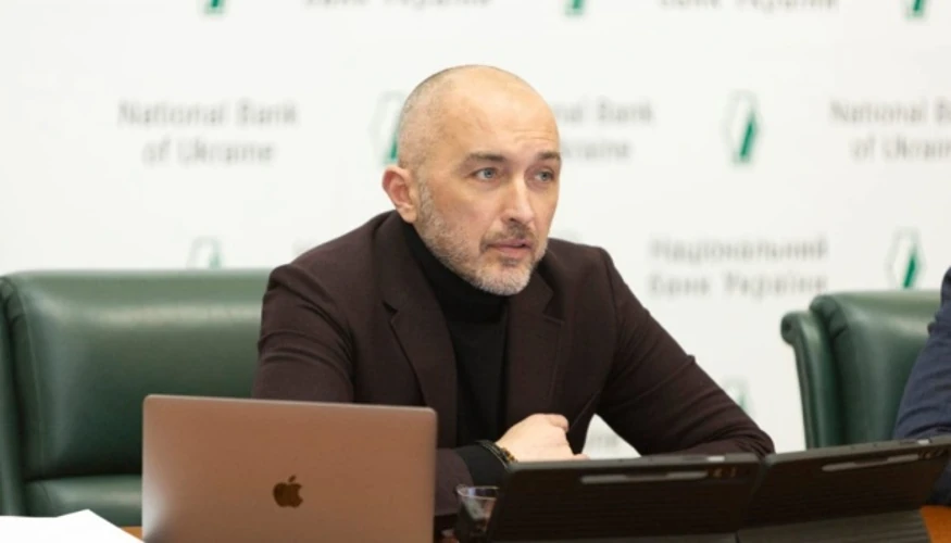 Голова Національного банку Андрій Пишний виступає у Верховній Раді