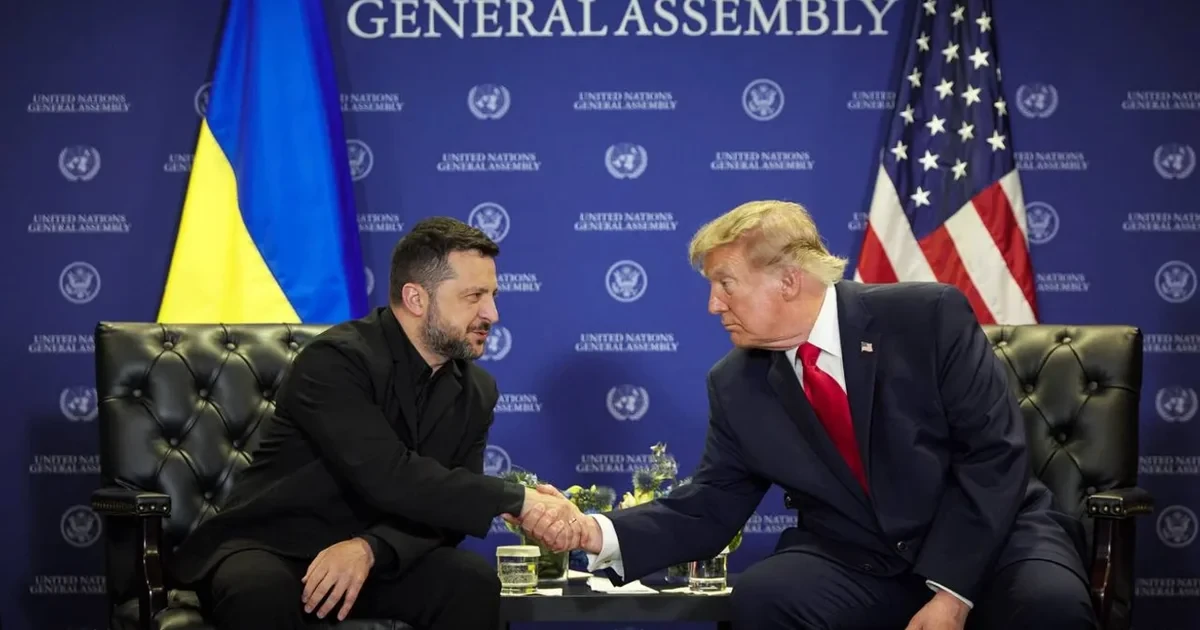 Зустріч Дональда Трампа та Володимира Зеленського на полях 81-ї сесії ГА ООН у Нью-Йорку
