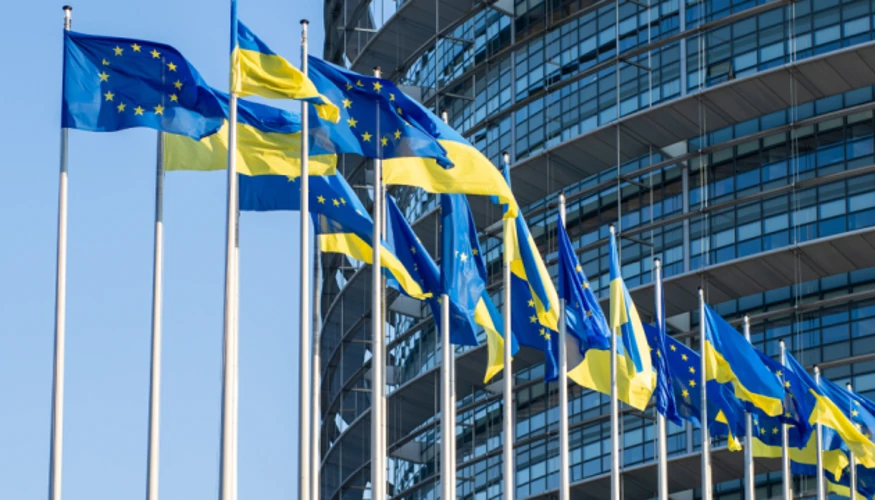 Тематичне зображення до матеріалу про фінансову допомогу ЄС Україні