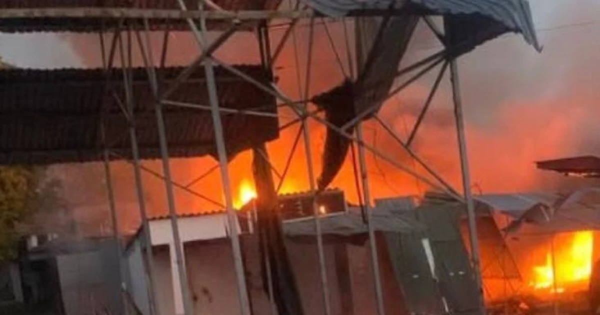 Наслідки ворожого обстрілу Харкова